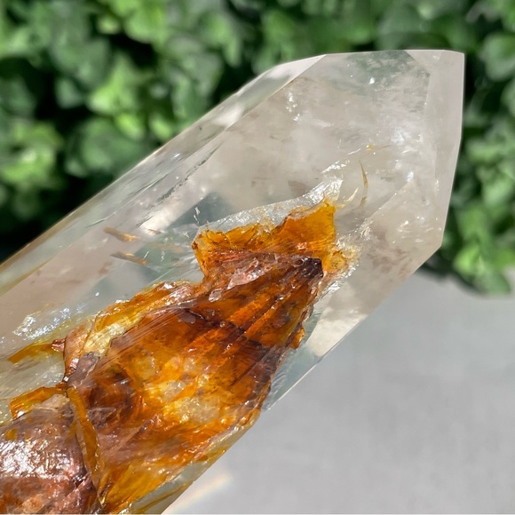 Golden Healer Tower | Yellow Hematoid Quartz - Picture 8 of 17